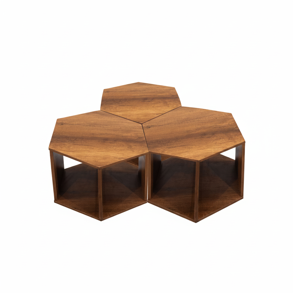 Hexa Table – HoneyComb View – Premium Hexagonal 