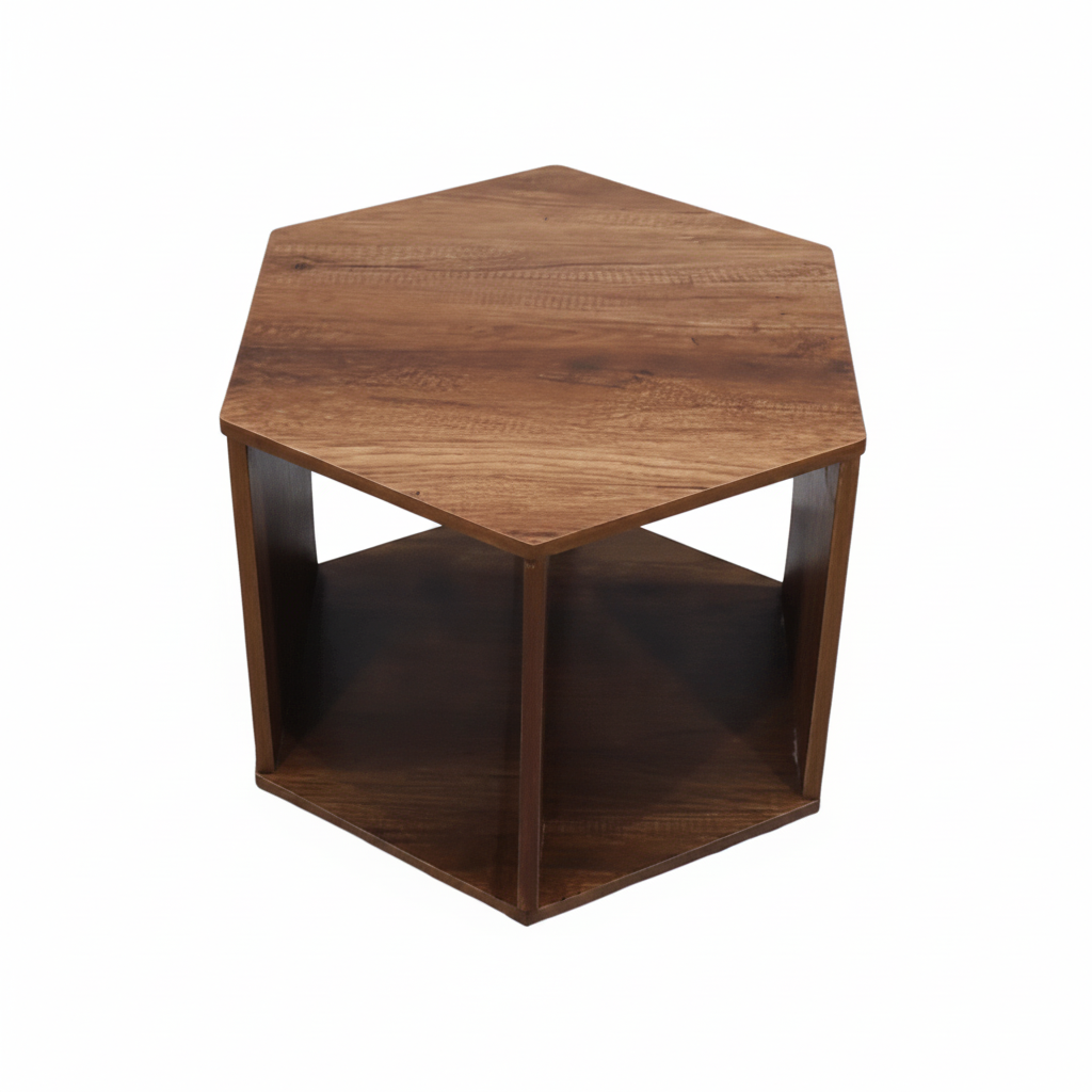 Hexa Table – Front View – Premium Hexagonal 